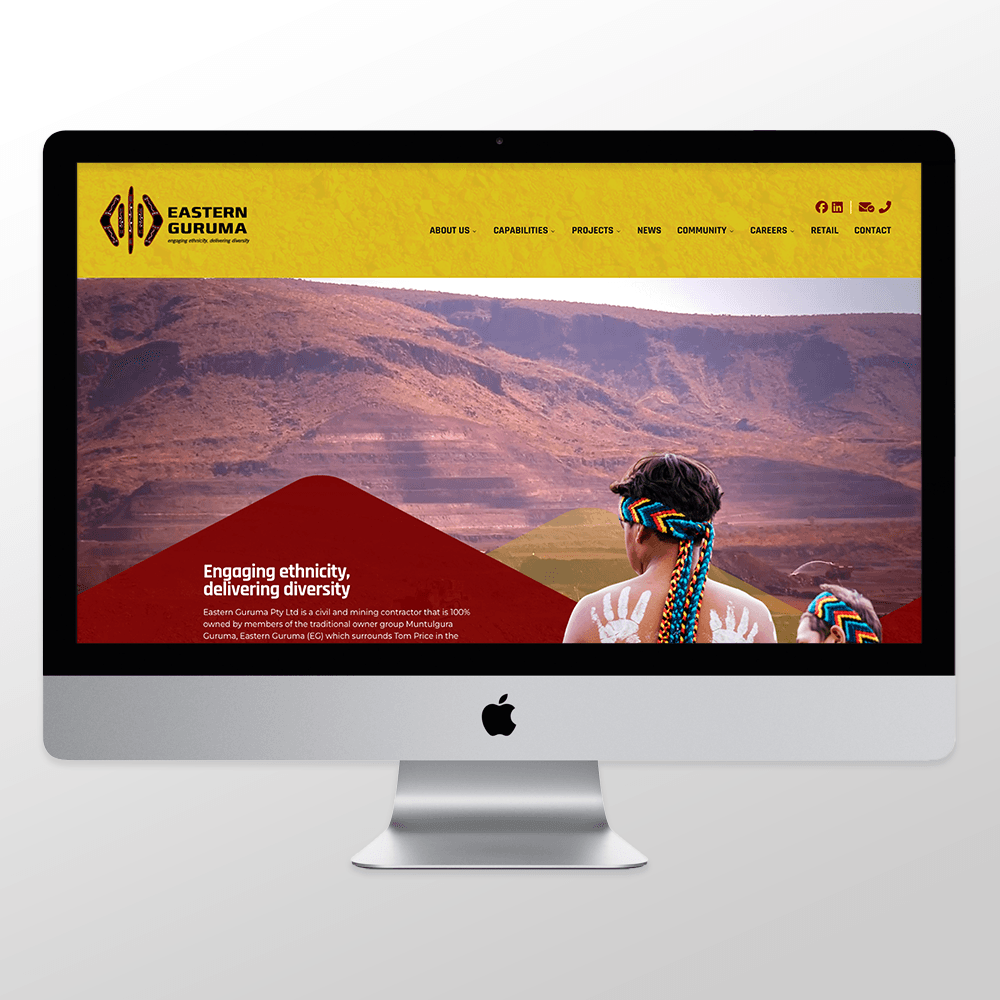 Screenshot of EG Homepage